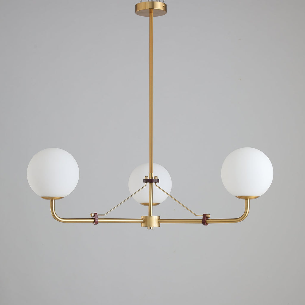 Lustra Chandelier Laiton Globe Savanna Élégant - Neutralighting