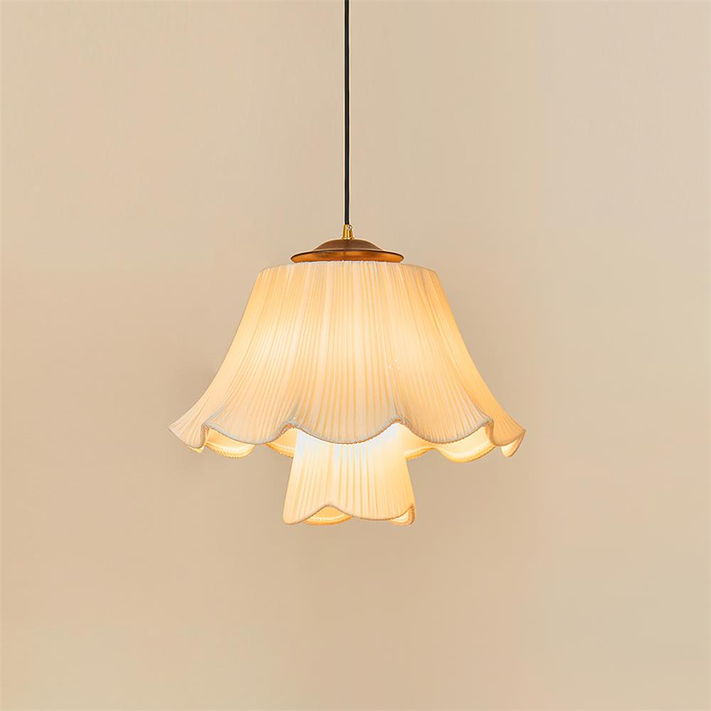 Bella Suspension Minimaliste en Tissu - Neutralighting