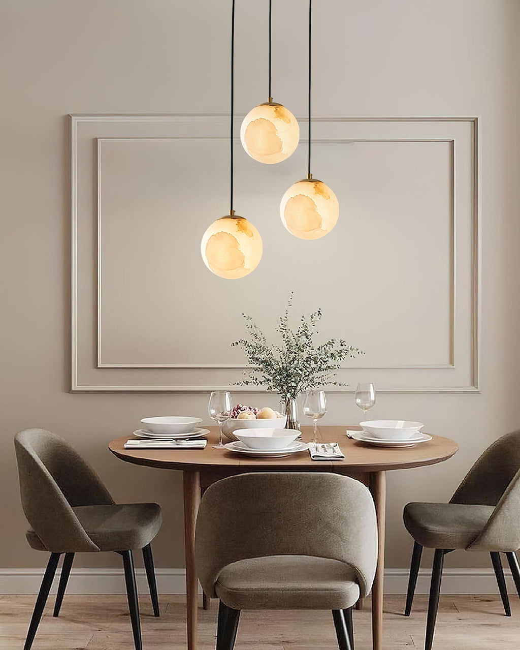 Uphaara Suspension en Albâtre Moderne Minimaliste - Neutralighting