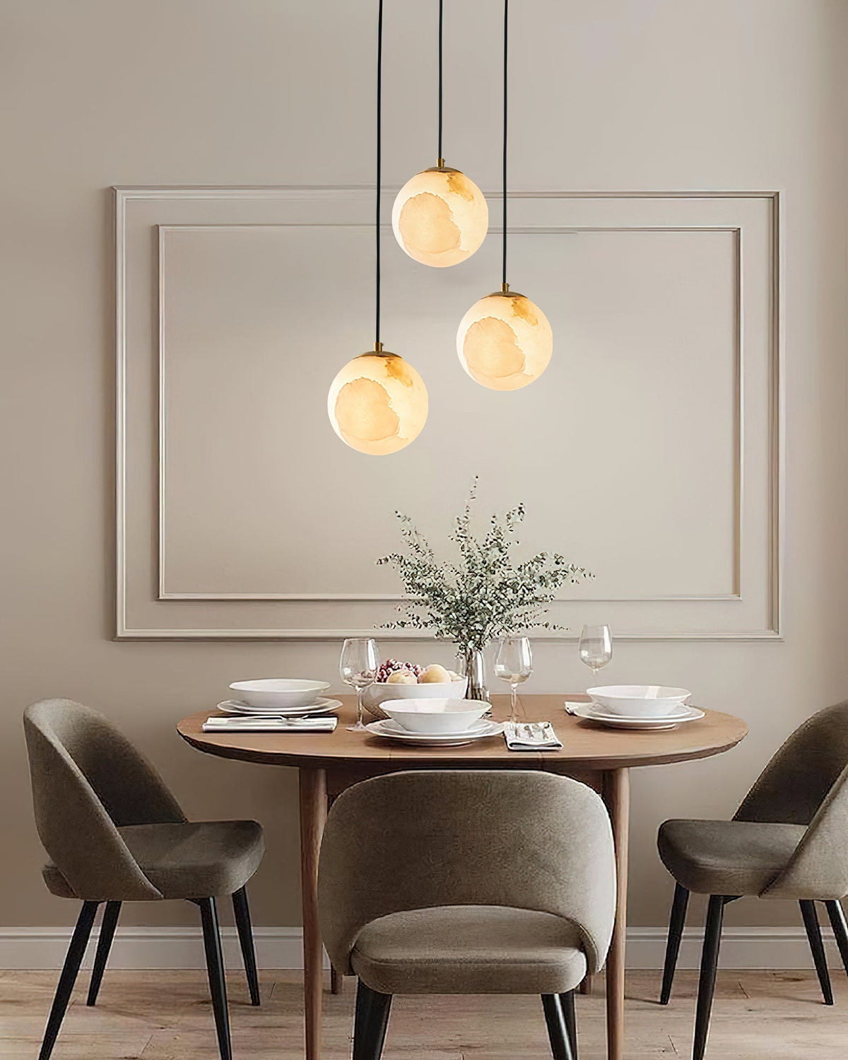 Uphaara Suspension en Albâtre Moderne Minimaliste - Neutralighting
