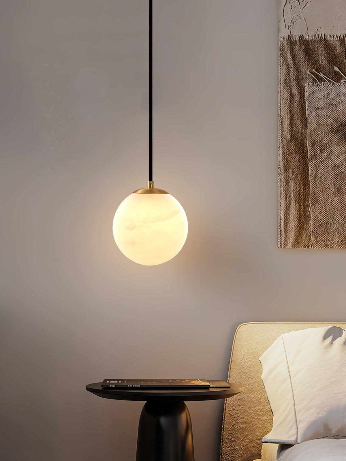Uphaara Suspension en Albâtre Moderne Minimaliste - Neutralighting