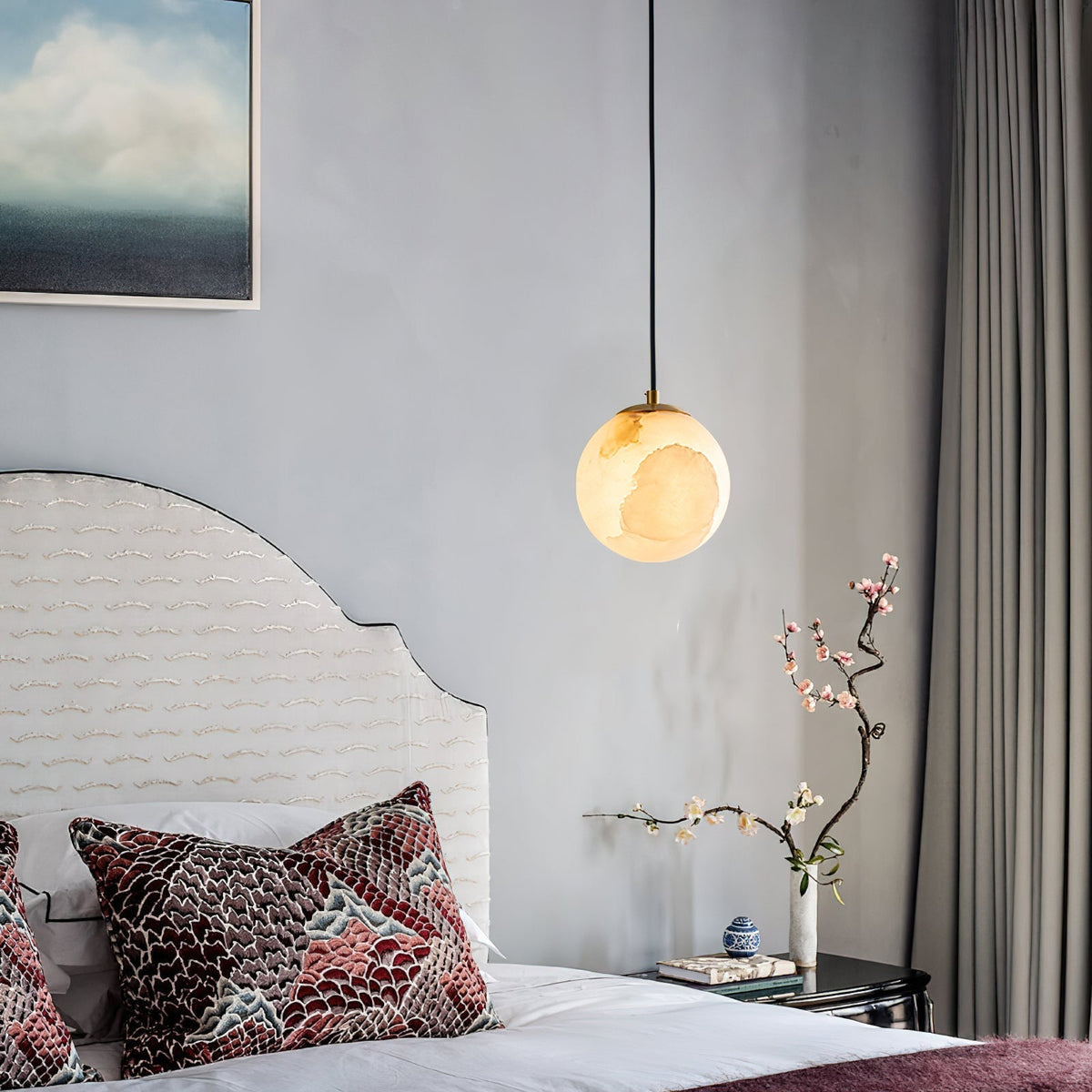 Uphaara Suspension en Albâtre Moderne Minimaliste - Neutralighting