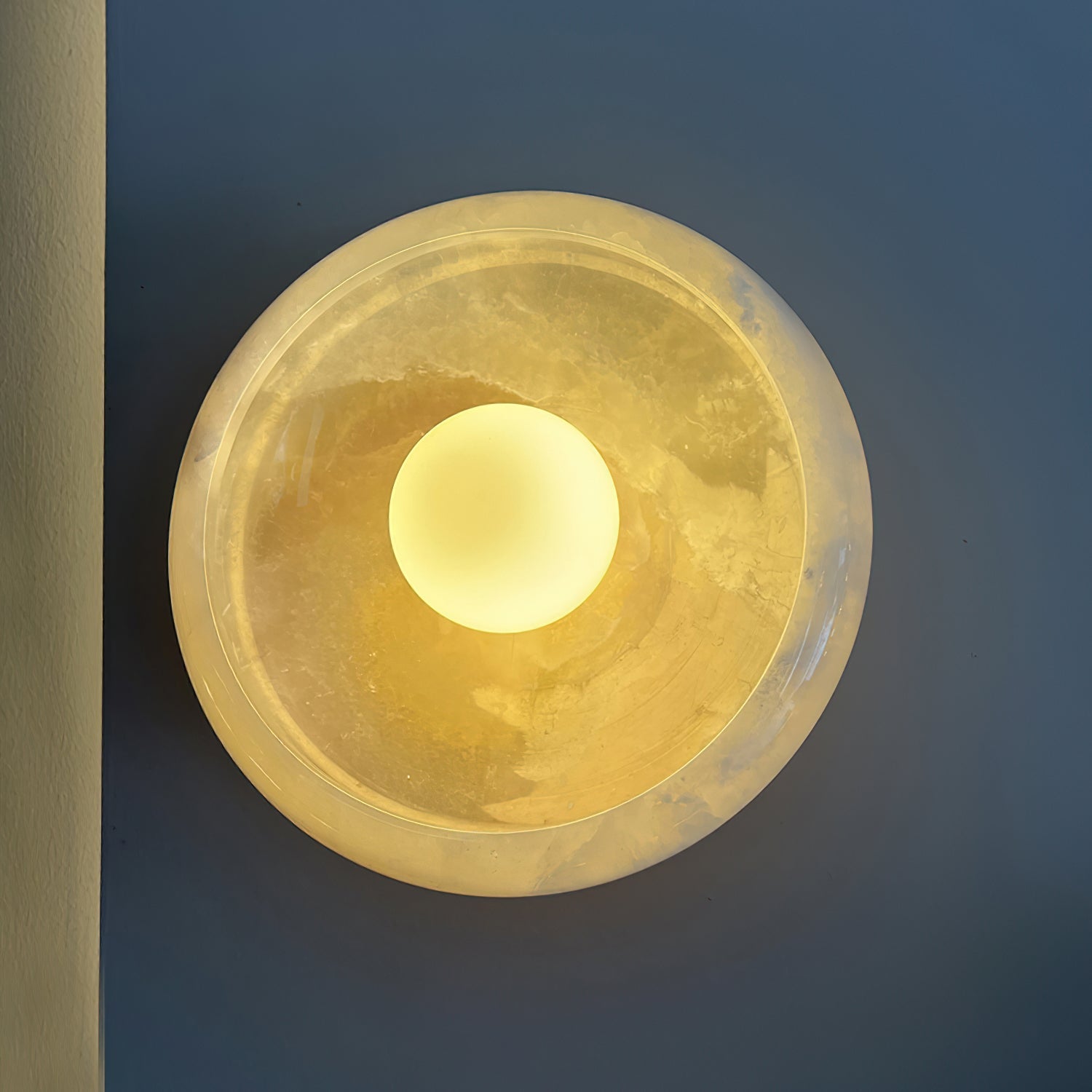 Onvix Applique murale en onyx naturel - Neutralighting