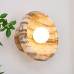 Onvix Applique murale en onyx naturel - Neutralighting