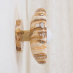 Onvix Applique murale en onyx naturel - Neutralighting