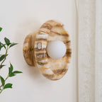 Onvix Applique murale en onyx naturel - Neutralighting