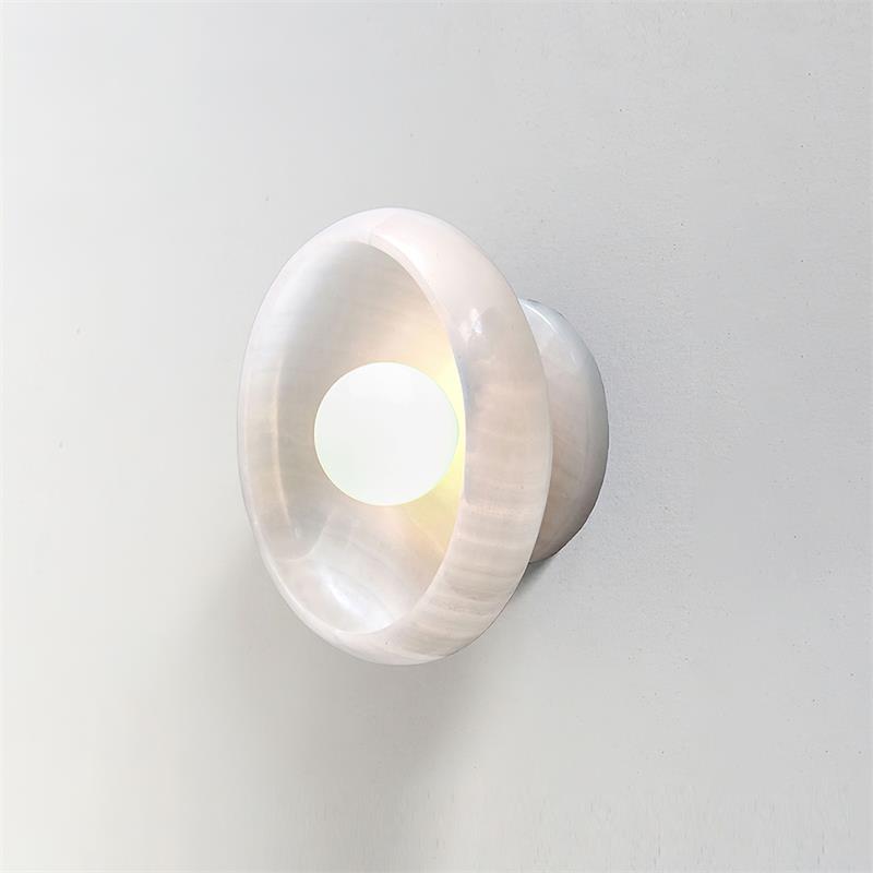 Onvix Applique murale en onyx naturel - Neutralighting