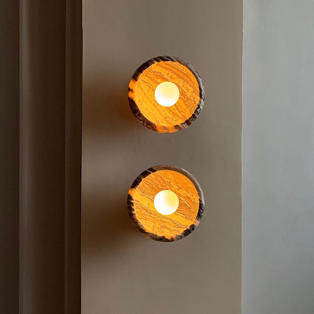 Onvix Applique murale en onyx naturel - Neutralighting