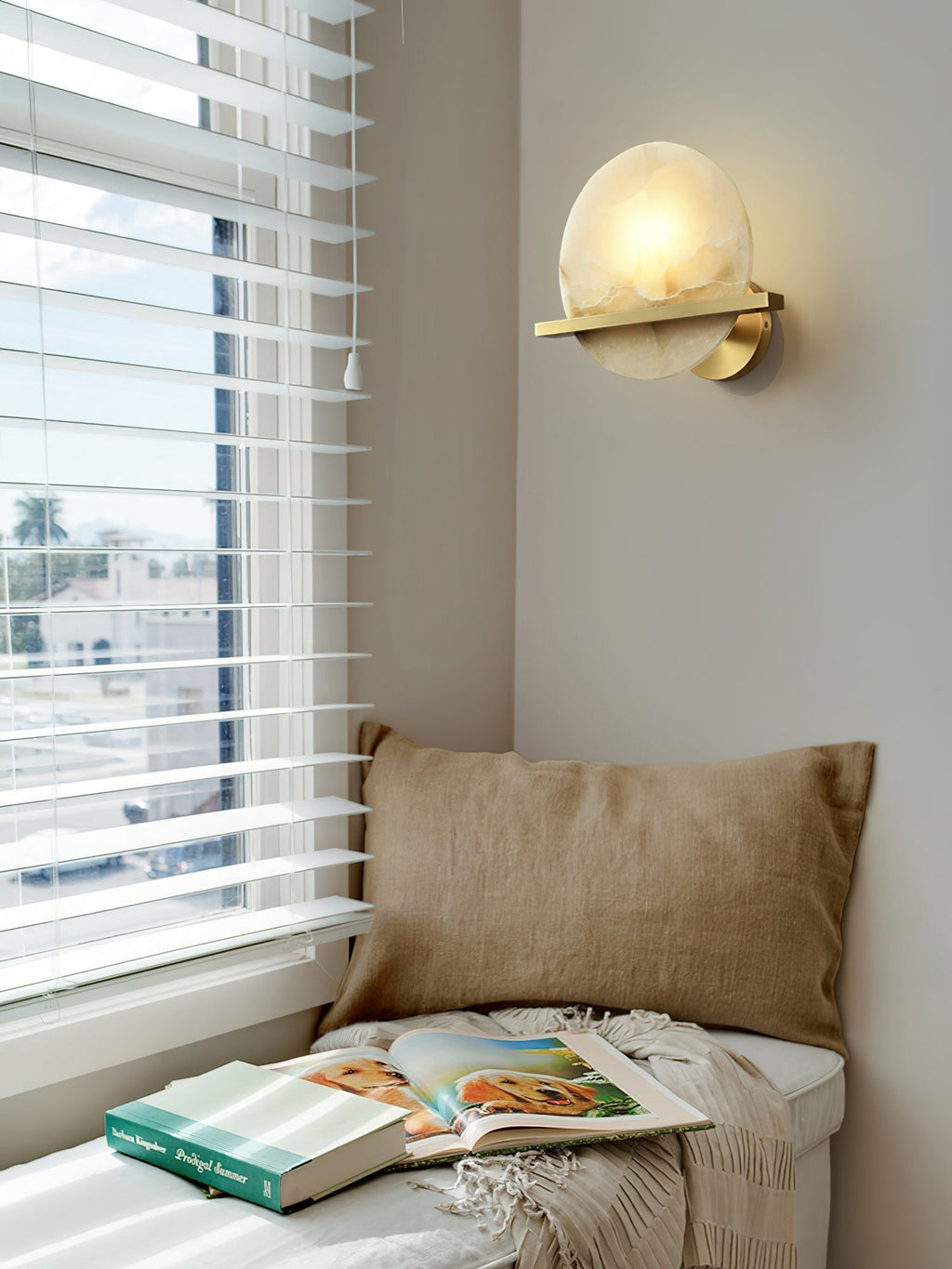 Vatalisra Applique Murale en Albâtre Moderne Minimaliste - Neutralighting