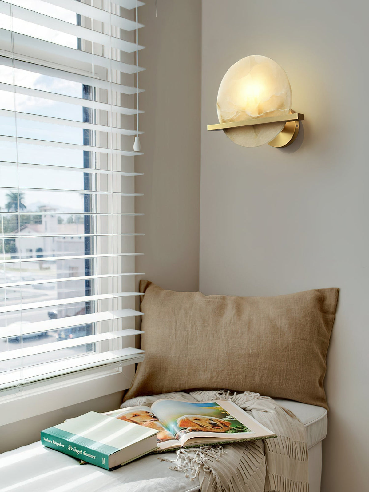 Vatalisra Applique Murale en Albâtre Moderne Minimaliste - Neutralighting