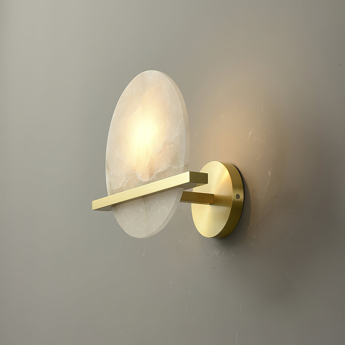 Vatalisra Applique Murale en Albâtre Moderne Minimaliste - Neutralighting
