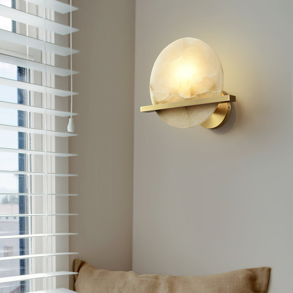 Vatalisra Applique Murale en Albâtre Moderne Minimaliste - Neutralighting