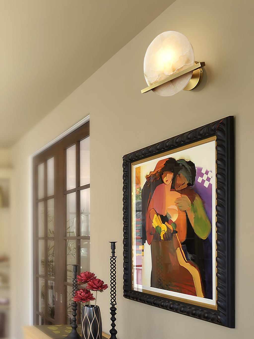 Vatalisra Applique Murale en Albâtre Moderne Minimaliste - Neutralighting