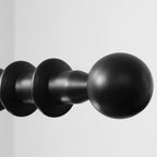 Savoy Lustre Abat-jours en Verre Texturés Cadre Noir - Neutralighting