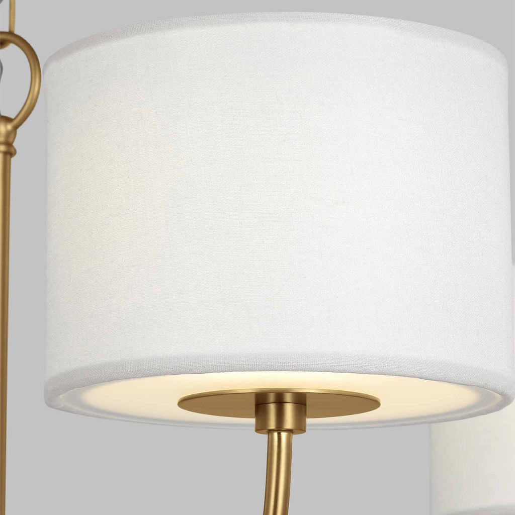 Mycaren Lustre en Laiton et Tissu Style Industriel Vintage - Neutralighting
