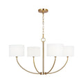 Mycaren Lustre en Laiton et Tissu Style Industriel Vintage - Neutralighting