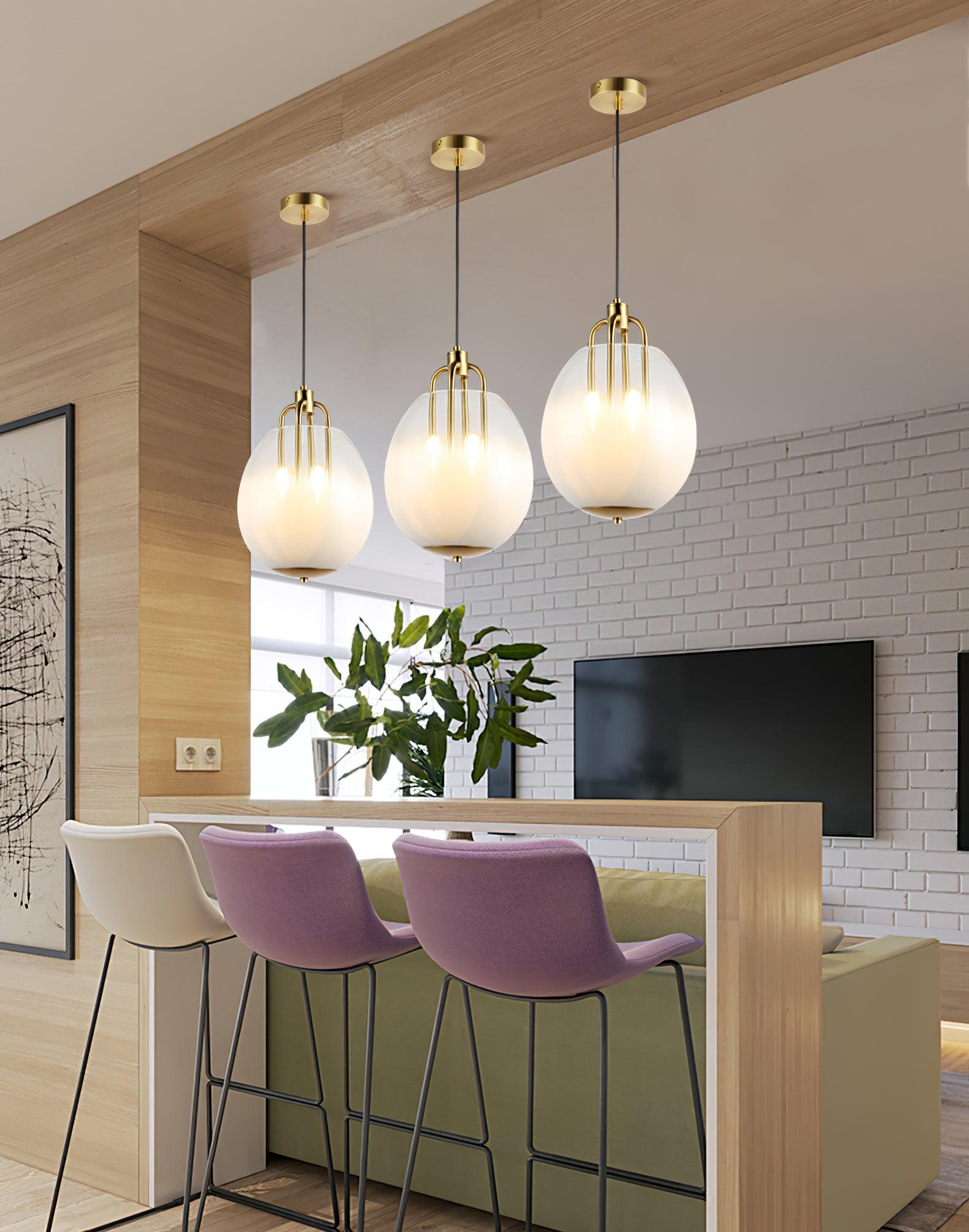 Tatum Suspension en Verre de Luxe - Neutralighting