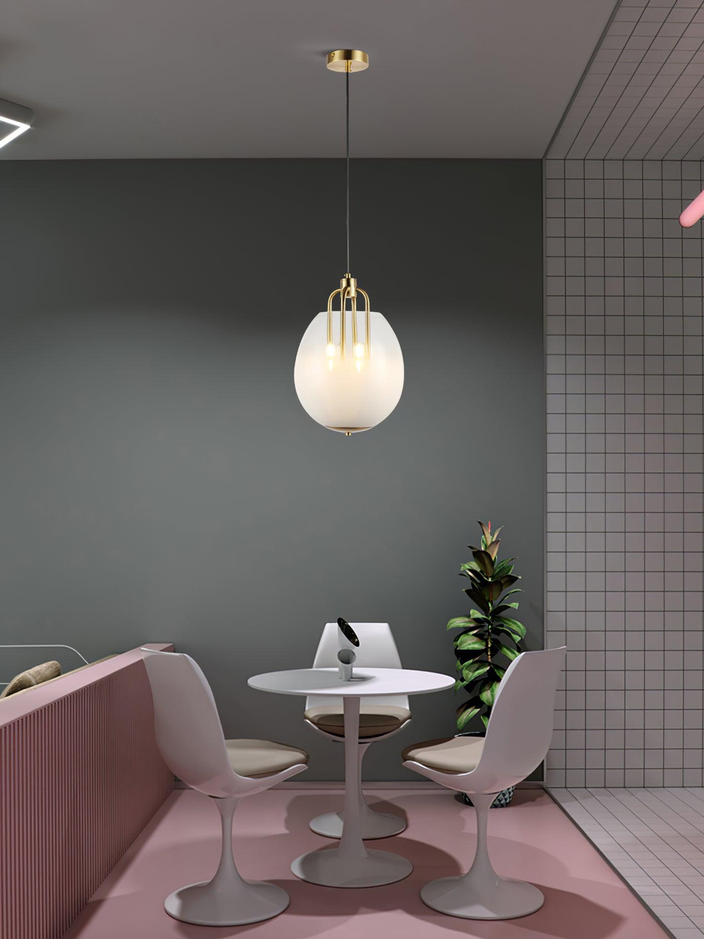 Tatum Suspension en Verre de Luxe - Neutralighting