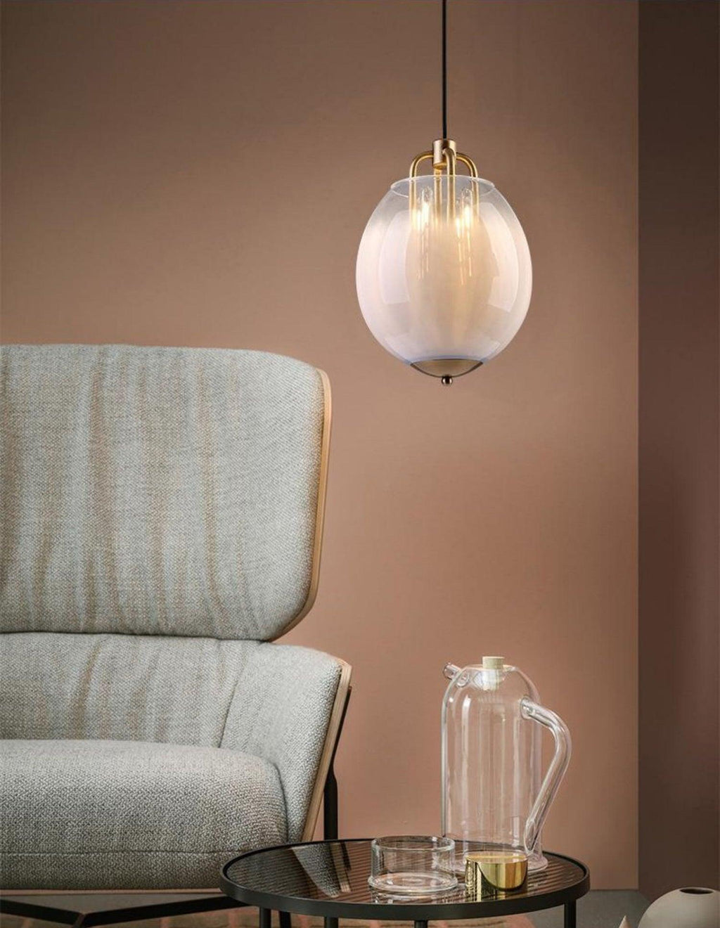 Tatum Suspension en Verre de Luxe - Neutralighting