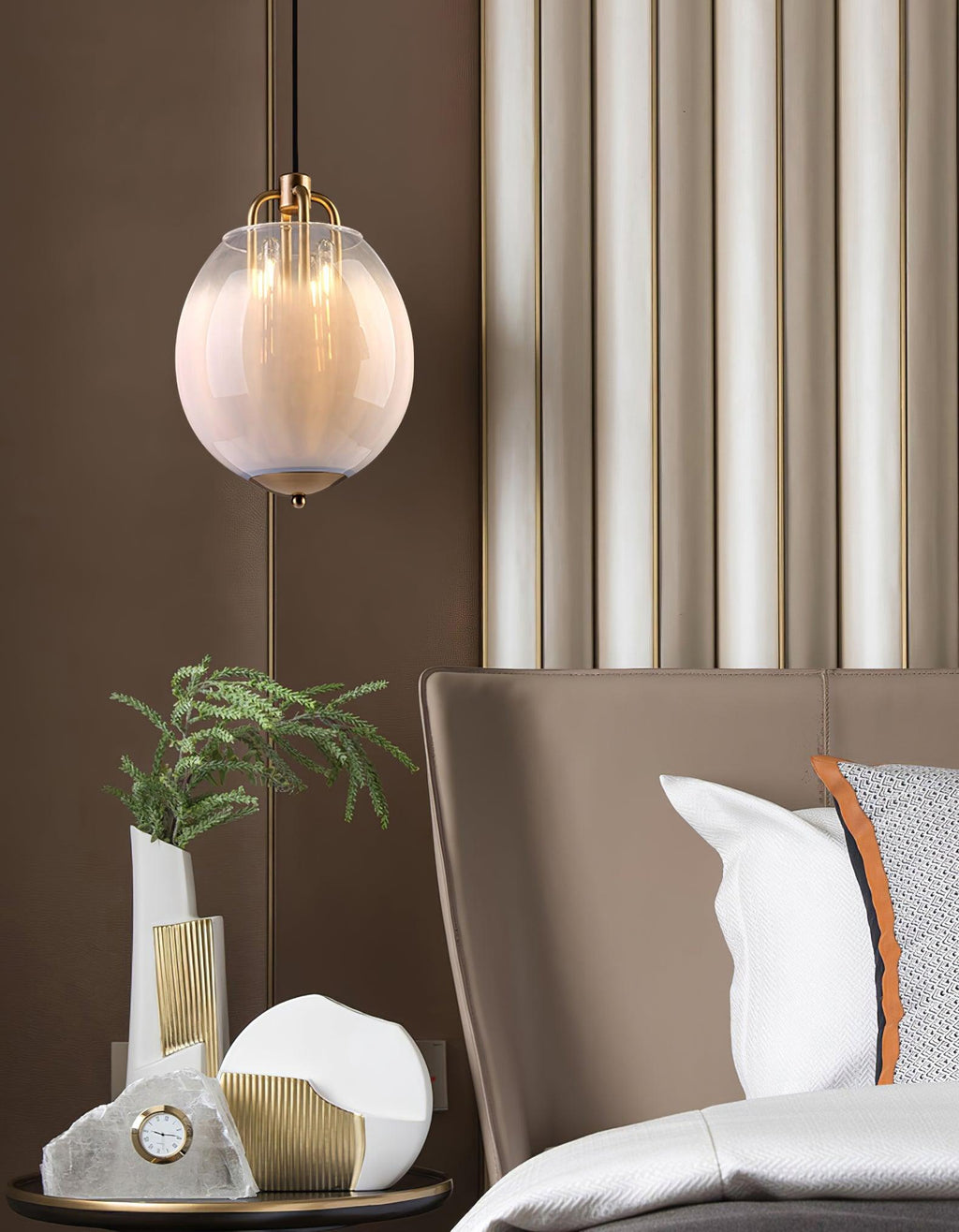 Tatum Suspension en Verre de Luxe - Neutralighting