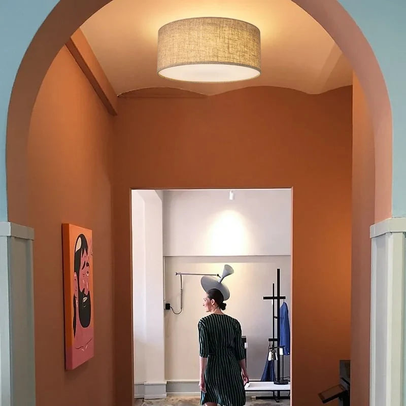 Plafonnier led nordique moderne pour décoration intérieure raffinée Mireille Balade - Lignes Épurées & Atmosphère Sereine