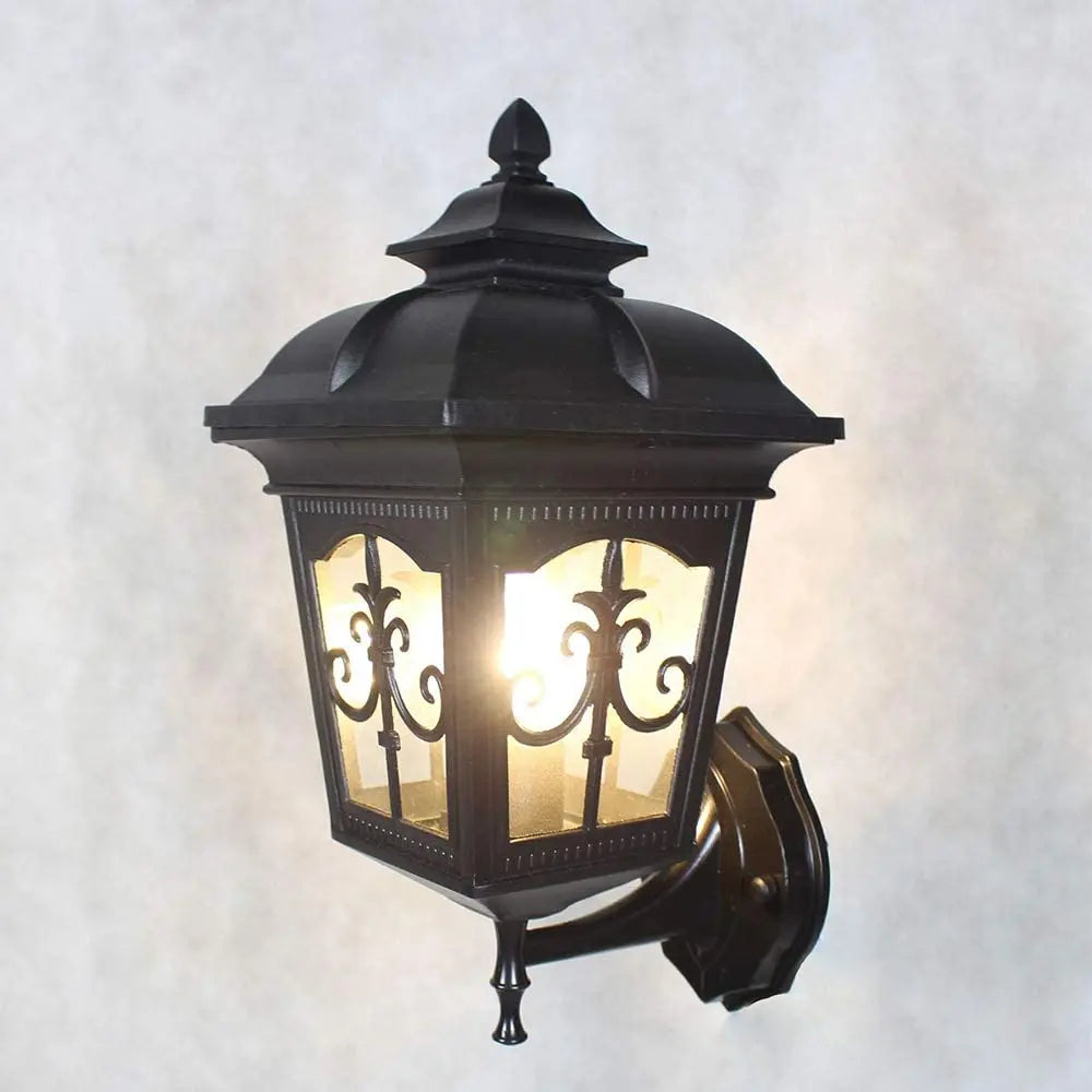 Applique murale — Mengjay appliques murales extérieures lampes luminaire moderne étanche Patio lumière LED pour porche à la maison