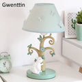 lampe à poser lapin dessin animé pour enfant décorative