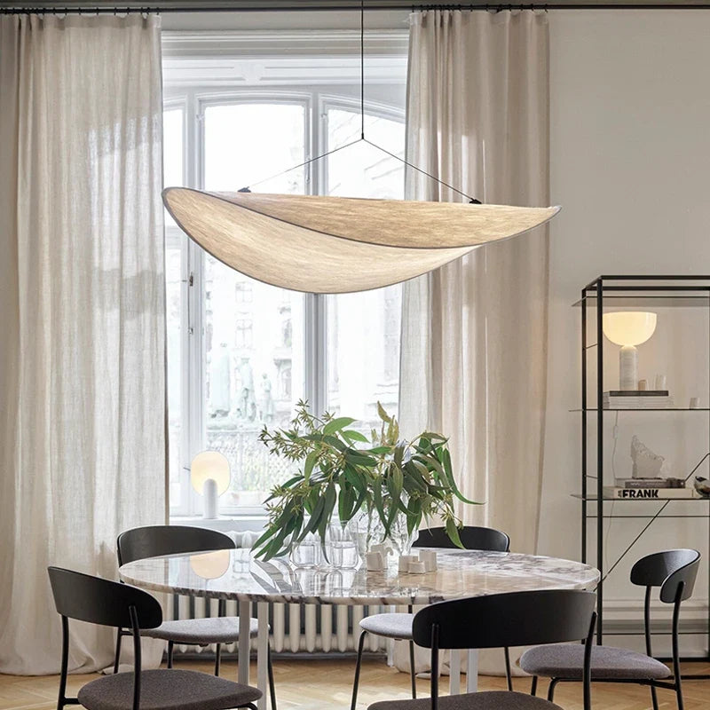 Lustre — Style soie LED salon salle à manger décoration de la maison chambre Loft