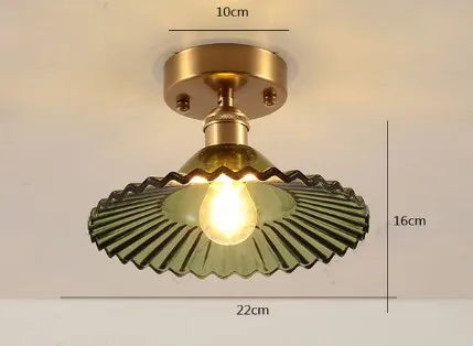 Plafonnier — Moderne en verre pour intérieur et extérieur lumineux