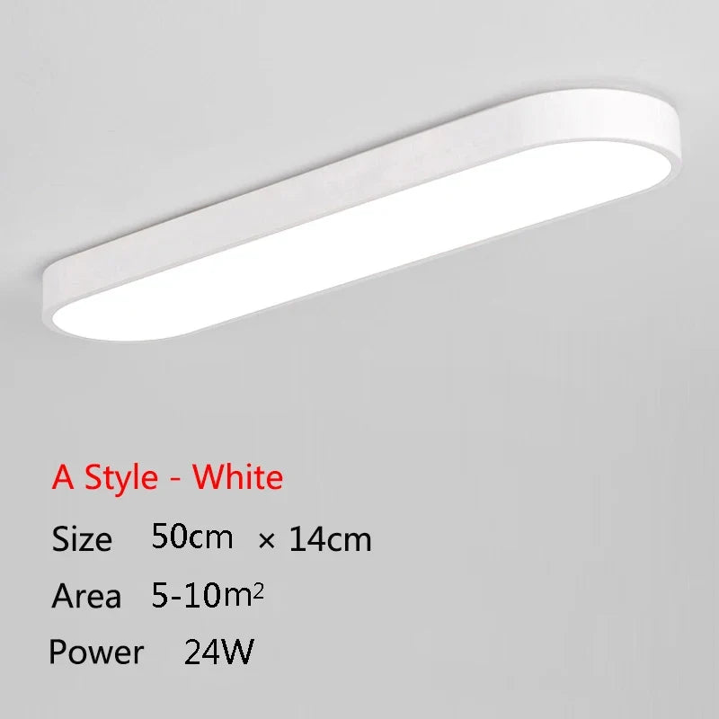 Plafonnier — Plafond moderne à LEDs lumières balcons couloirs chambres décoration de la maison éclairage intérieur cuisine Restaurant plafonnier