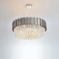 Lustre — En cristal moderne pour décoration intérieure élégante