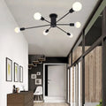 Plafonnier Moderne Créatif LED Lustre Spoutnik Lumière Semi-intégré Nordique Décor À La Maison Luminaires pour Chambre Salon Élias Mirage - Simplicité du Design & Décor Raffiné