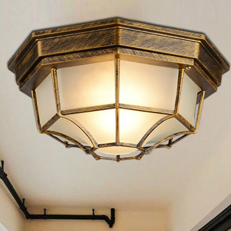 Plafonnier — LED minimaliste extérieur étanche pour espaces modernes