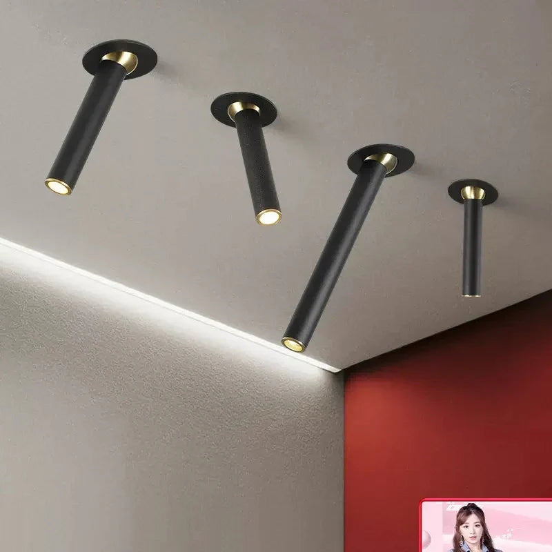 Plafonnier moderne à leds rotatif pour décoration intérieure Éloi Lisière - Esprit Contemporain & Décor Élégant