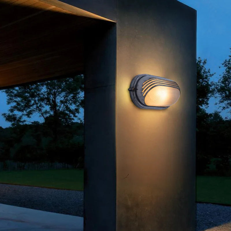 Applique murale — LED rétro imperméable en aluminium idéale pour extérieur et intérieur