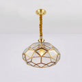Plafonnier en cuivre style américain moderne pour intérieur créatif et simple Auguste Rondeau - Reflets Chaleureux & Décor Raffiné