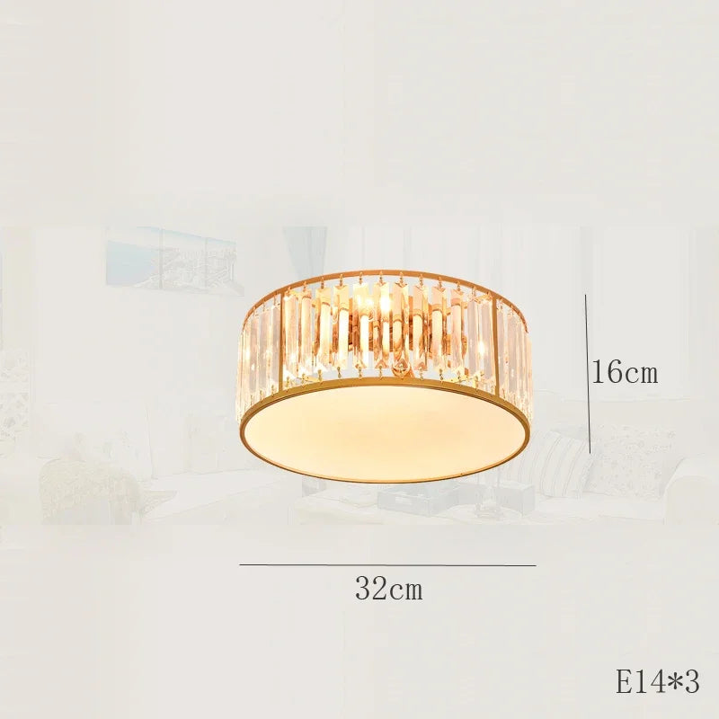 Plafonnier led en cristal décoration intérieure moderne pour votre espace Eugène Poème - Jeux de Reflets & Présence Raffinée