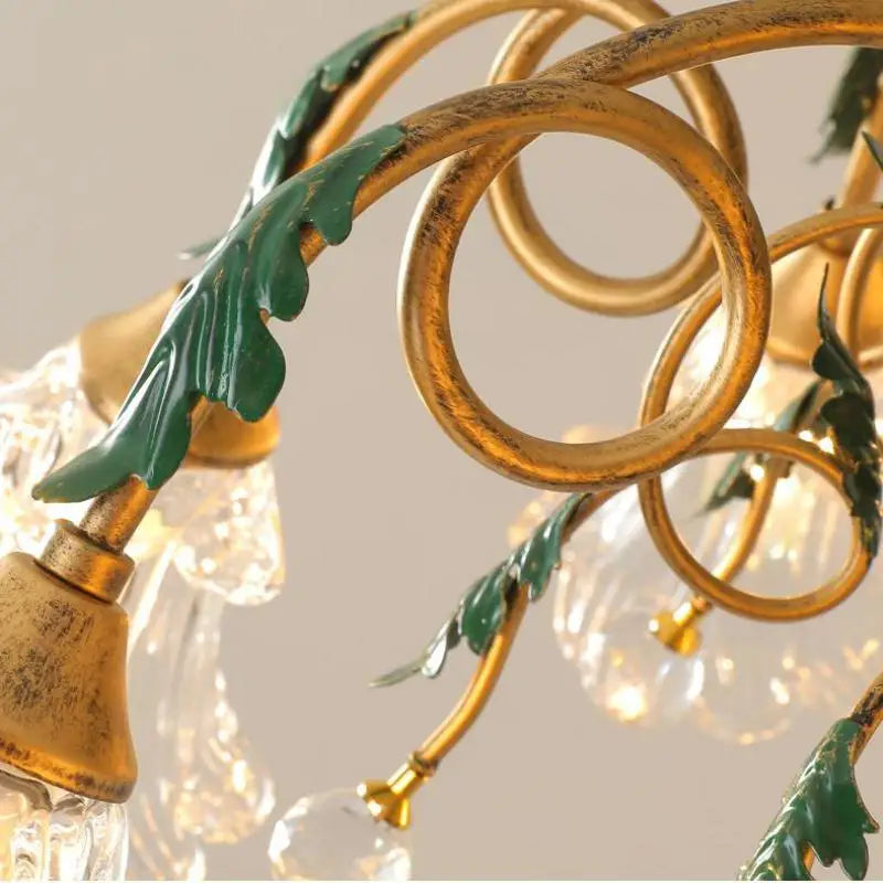 Lustre — En cristal rustique pour éclairage intérieur industriel