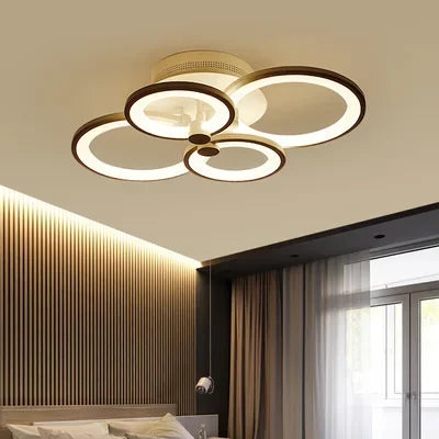 Plafonnier led moderne à intensité variable pour intérieur Évrard Arabella - Une Note Actuelle dans le Décor