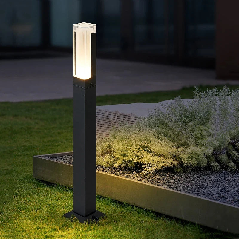 lampe extérieure étanche en aluminium pour jardin et paysage