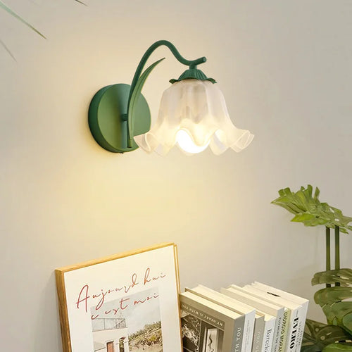 Applique murale led moderne en forme de fleur décorative pour intérieur Valérian Partition - Esprit Contemporain & Décor Élégant
