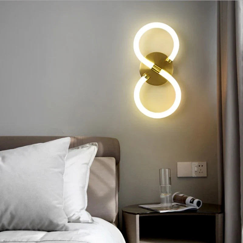 Applique murale — LED en silice design moderne décoratif d'intérieur