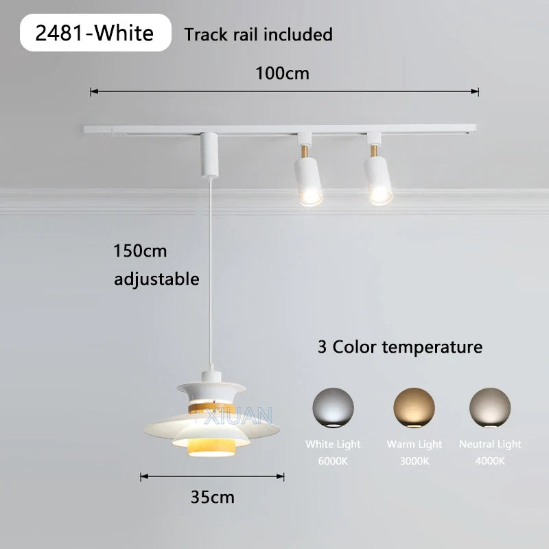 Suspension led en bois pour table à manger nordique Jules Unisson - Une Présence Sobre et Élégante
