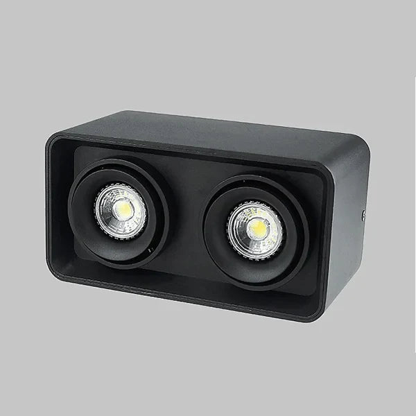 Spot led encastrable avec ampoule remplaçable à angle réglable Aurèle Respire en Aluminium - Lignes Dessinées & Décor Raffiné