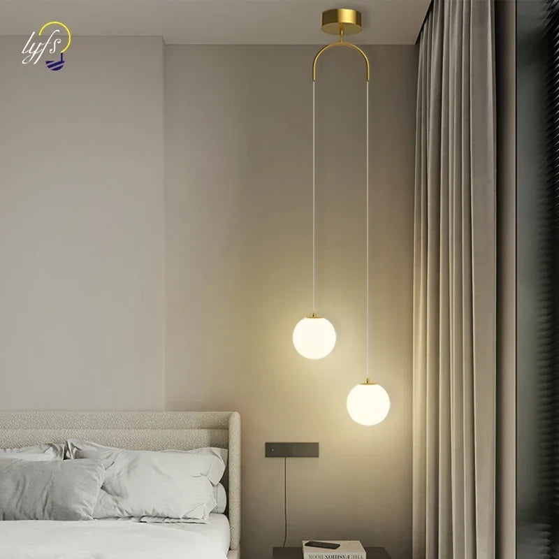 Lampe à poser — Suspendue nordique pour décoration intérieure