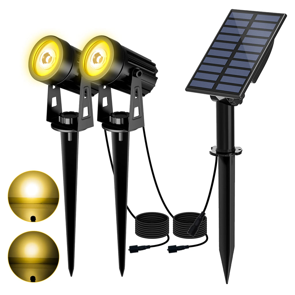 Spot solaire LED extérieur, blanc chaud, blanc froid ou RVB, IP65 – Luméria