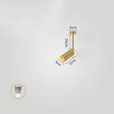 Projecteur à perche pour magasin et salon de manucure Orson Dessin en Métal - Simplicité & Caractère au Quotidien