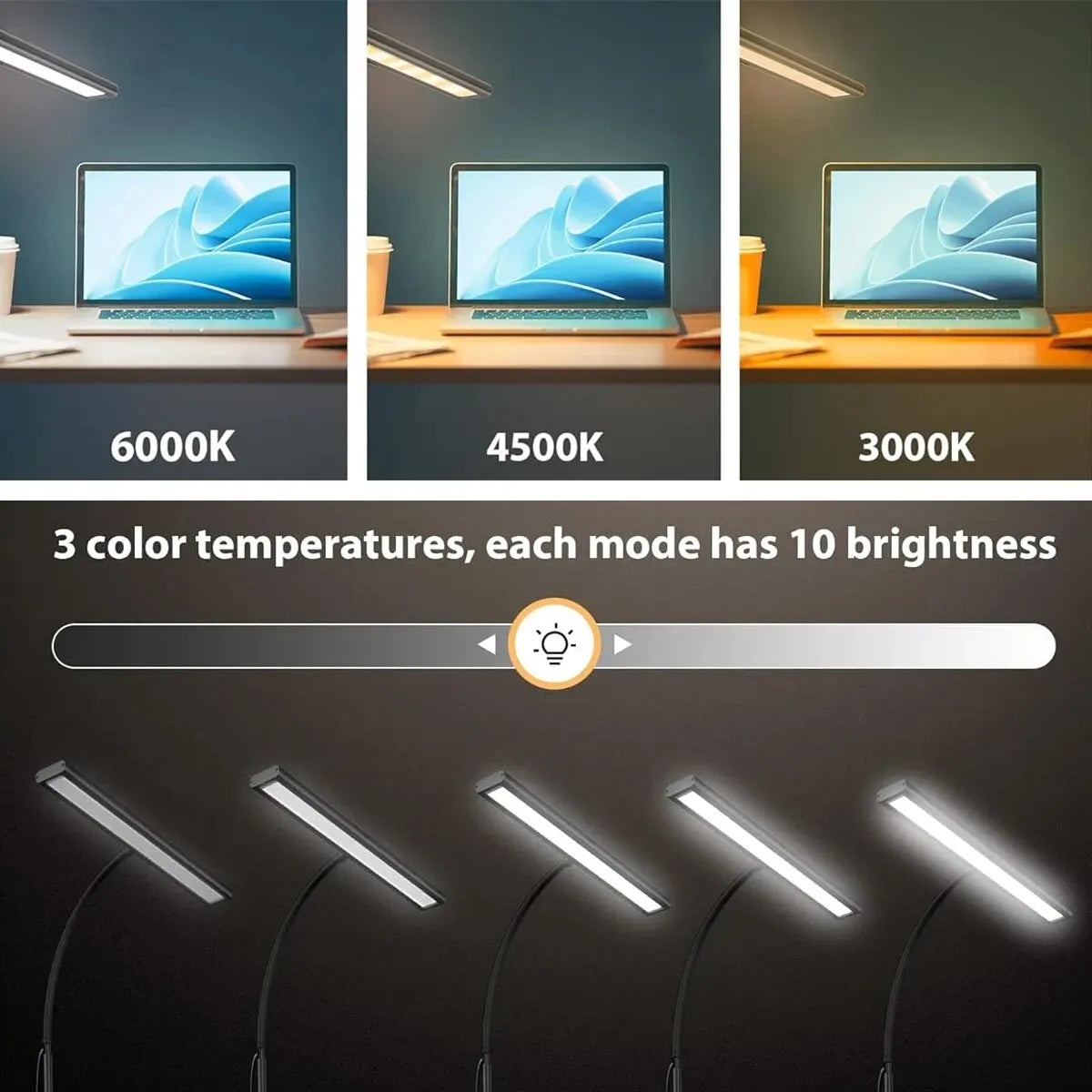 Lampe de bureau LED pour le bureau à la maison