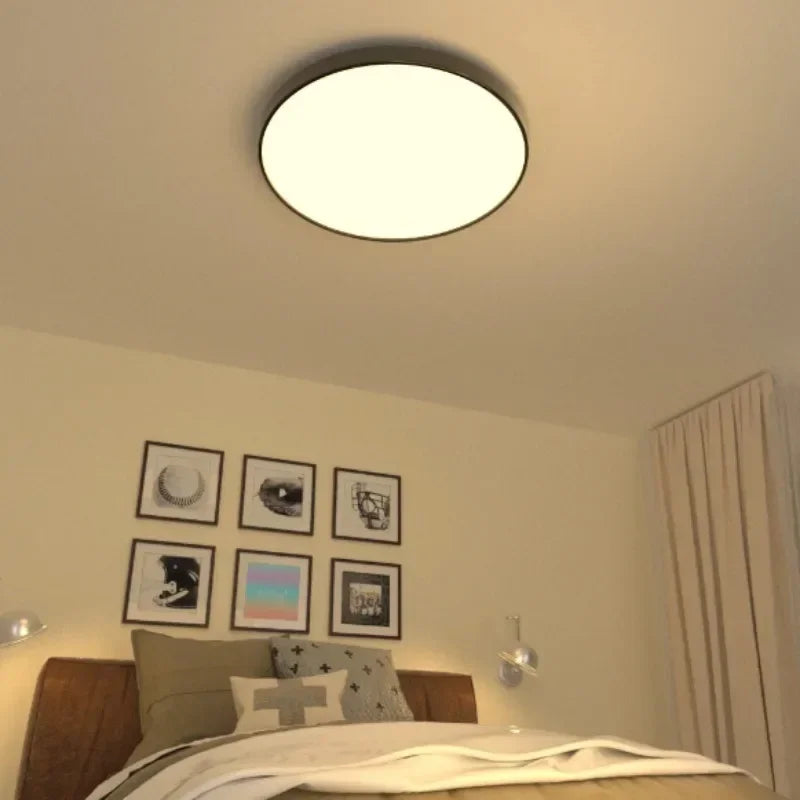 Plafonnier LED à détection de radar super mince 27CM plafonnier à induction radar à micro-ondes Nélia Arabesque - Une Touche Élégante dans le Décor