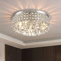 Plafonnier en cristal design moderne pour intérieur élégant Lucine Rêverie - Reflets Étincelants & Décor Élégant